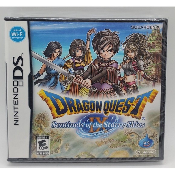 Dragon Quest IX: Sentinels of the Starry Skies (DS, 2010) brand new sealed!
